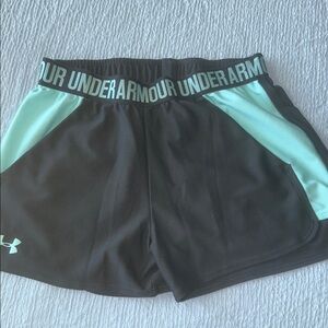 Under Armour Black and Dark Grey & Teal Shorts